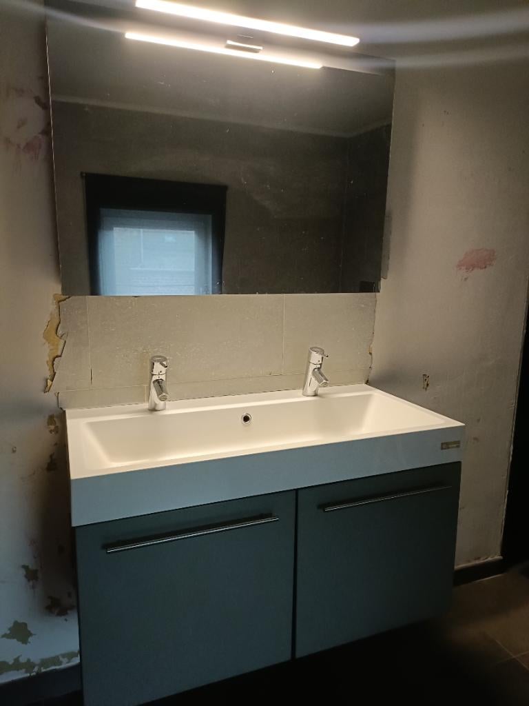 Lavabokasten Detremmerie onderbouw met wastafel, Maison & Meubles, 25 à 50 cm, Moins de 100 cm, Meuble lavabo, 150 à 200 cm