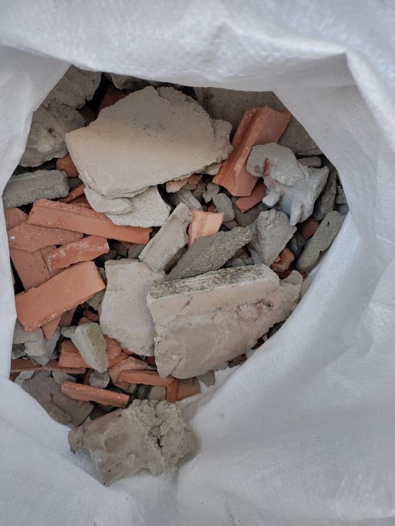 Steenpuin in zakken, Tuin en Terras, Ophalen