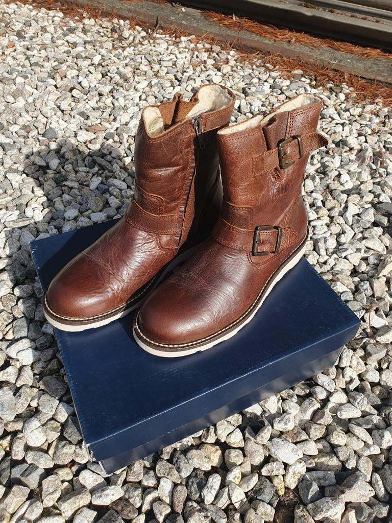 Bottines rembourrées HIP marron foncé, taille 37, Enfants & Bébés, Vêtements enfant | Chaussures & Chaussettes, Enlèvement ou Envoi
