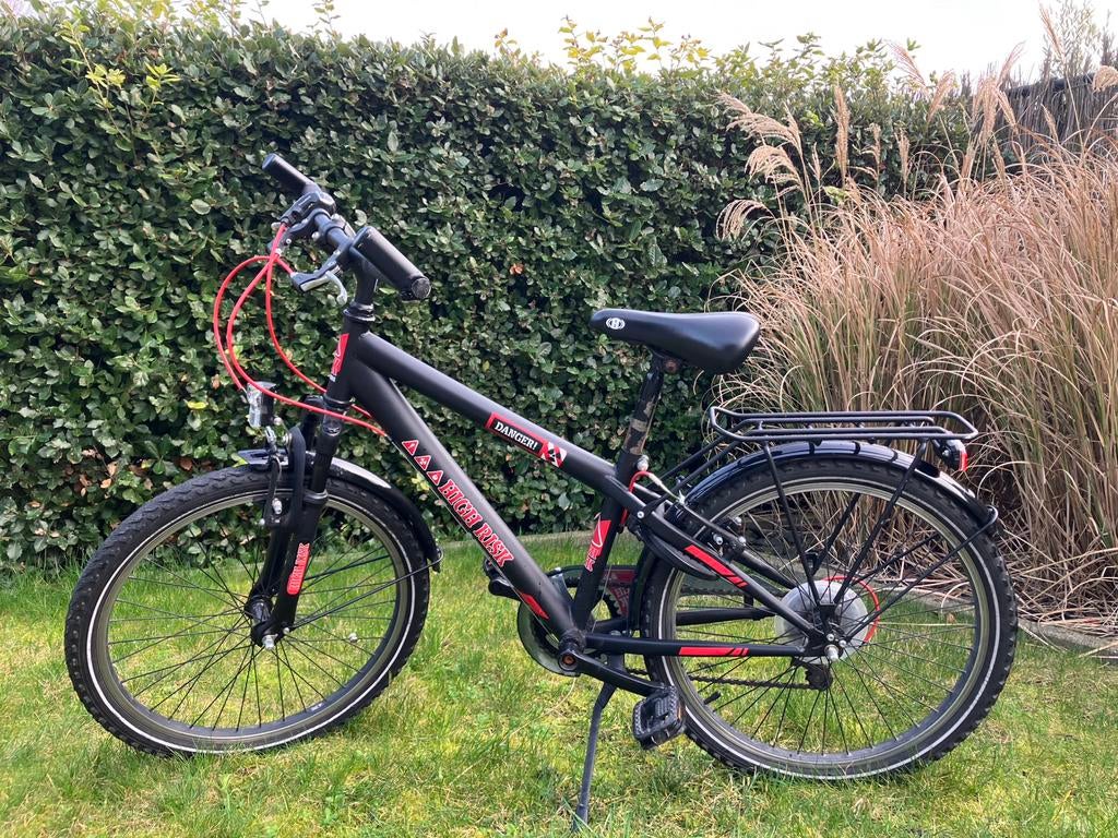 Jongensfiets maat 22, Fietsen en Brommers, Fietsen | Jongens, Ophalen, Gebruikt, 22 inch, Versnellingen