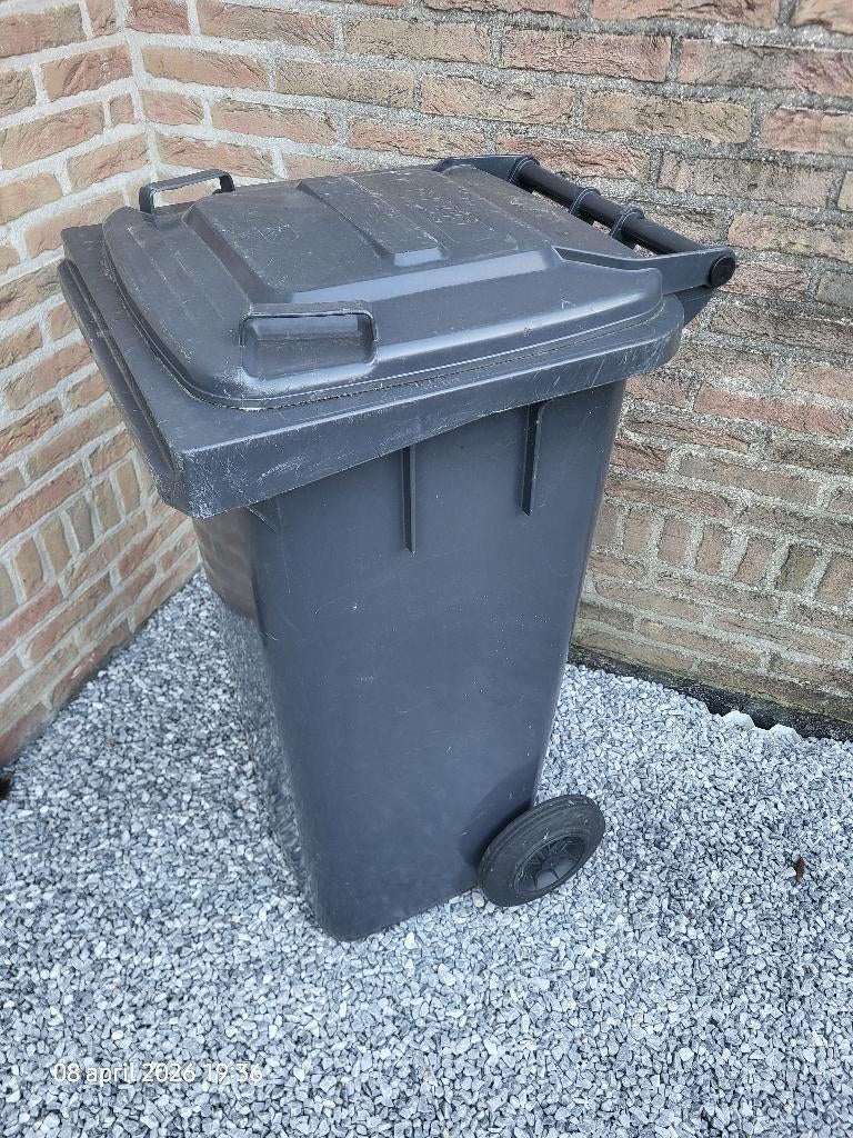 Verrijdbare afvalcontainer 120L – in goede staat, Enlèvement