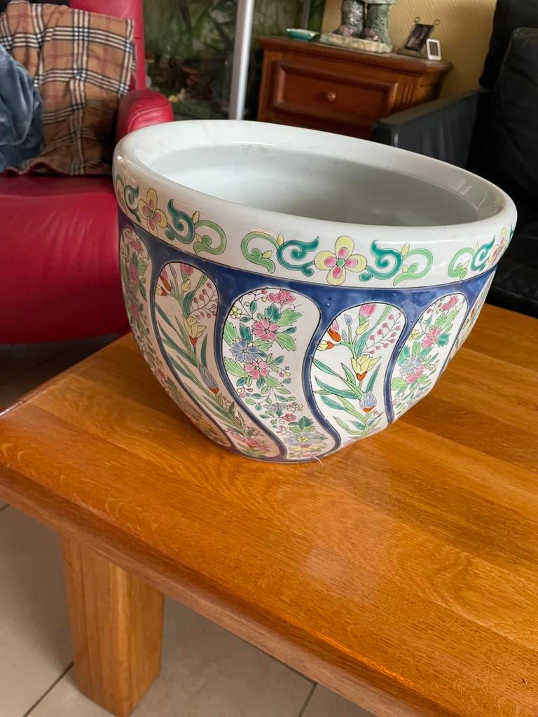 Prachtige chinese pot in prima staat, Antiek en Kunst, Antiek | Schalen, Ophalen of Verzenden