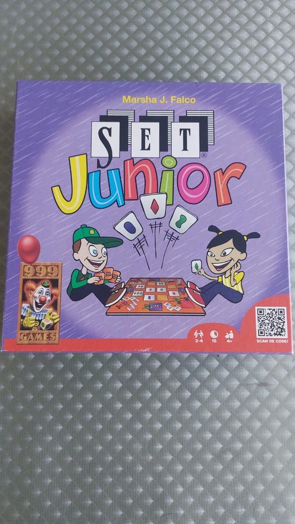 Set junior gezelschapspel, Ophalen