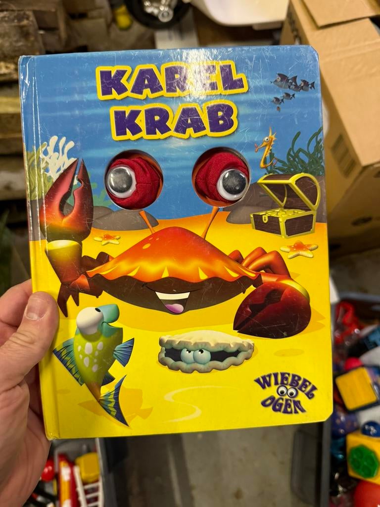 Karel krab boek, Boeken, Ophalen of Verzenden, Gelezen