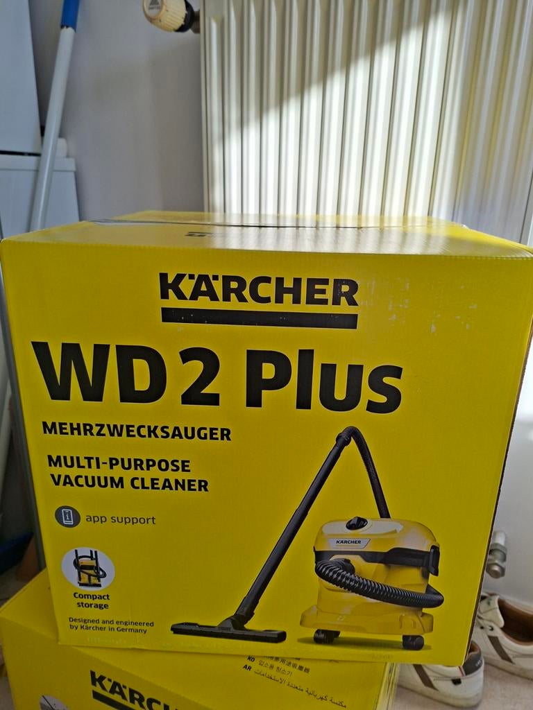 Karcher stofzuiger, Ophalen