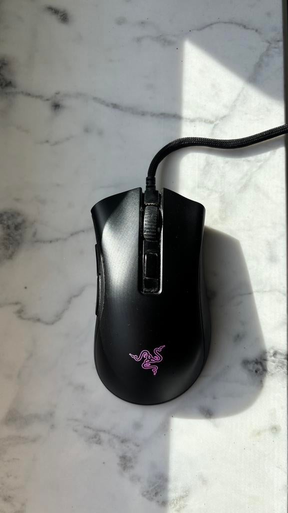 Razer deathadder mouse (zwart), Computers en Software, Muizen, Ophalen, Gebruikt, Bedraad, Muis