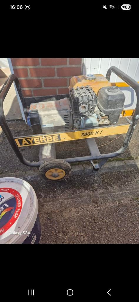 Groupe électrogène Ayerbe kt 3800, Articles professionnels