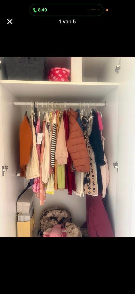 Kleerkast, Huis en Inrichting, Kasten | Kleerkasten, Ophalen, Overige houtsoorten