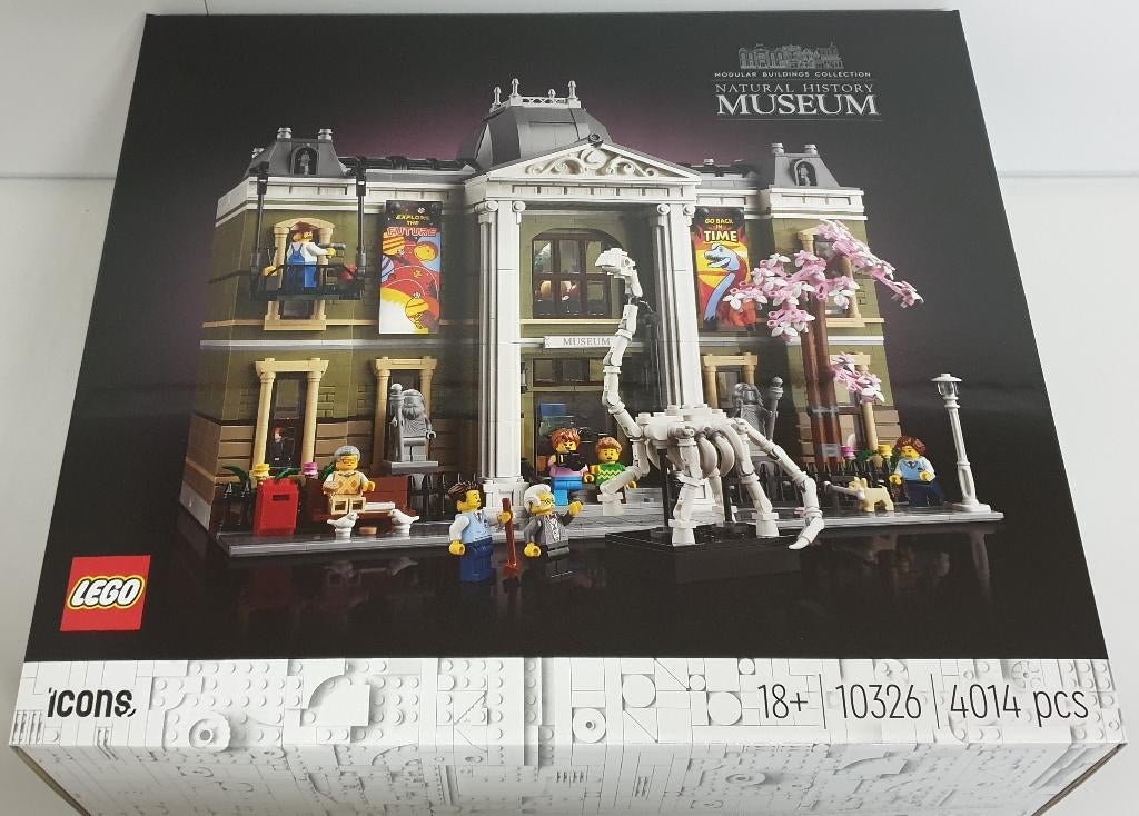 Lego 10326 Natuurhistorisch museum huren - Icons, Lego, Ophalen of Verzenden, Icons, Complete set