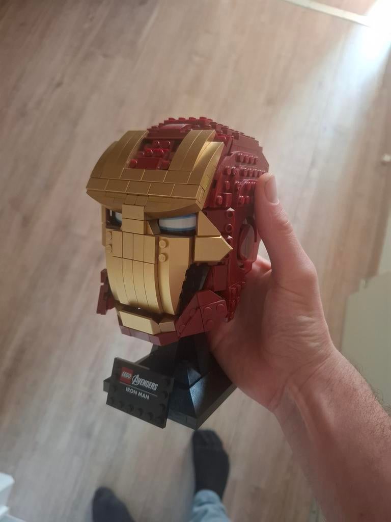 Lego Iron man helm 76165, Ophalen of Verzenden