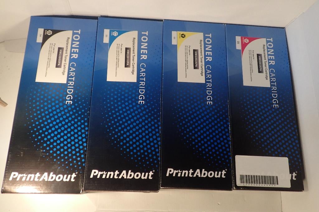 Sets toners voor HP Color LaserJet Pro 4202dw 4202dn MFP ezv, Ophalen of Verzenden, Nieuw, Toner, HP