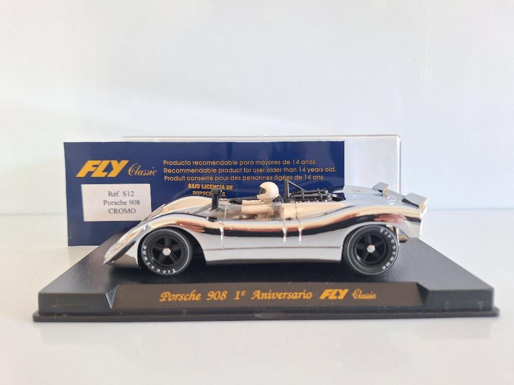 Fly Porsche 908 1e Aniversario S12, Neuf, Autres marques, Électrique, Circuit