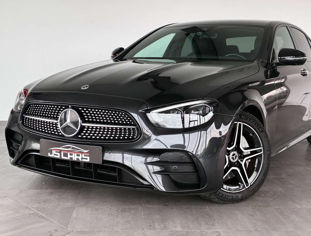 Mercedes-Benz E-Class 200 d PACK AMG-1ERPRO-COCKPIT-CUIR-CAM, Autos, Cuir, Argent ou Gris, Achat, Noir