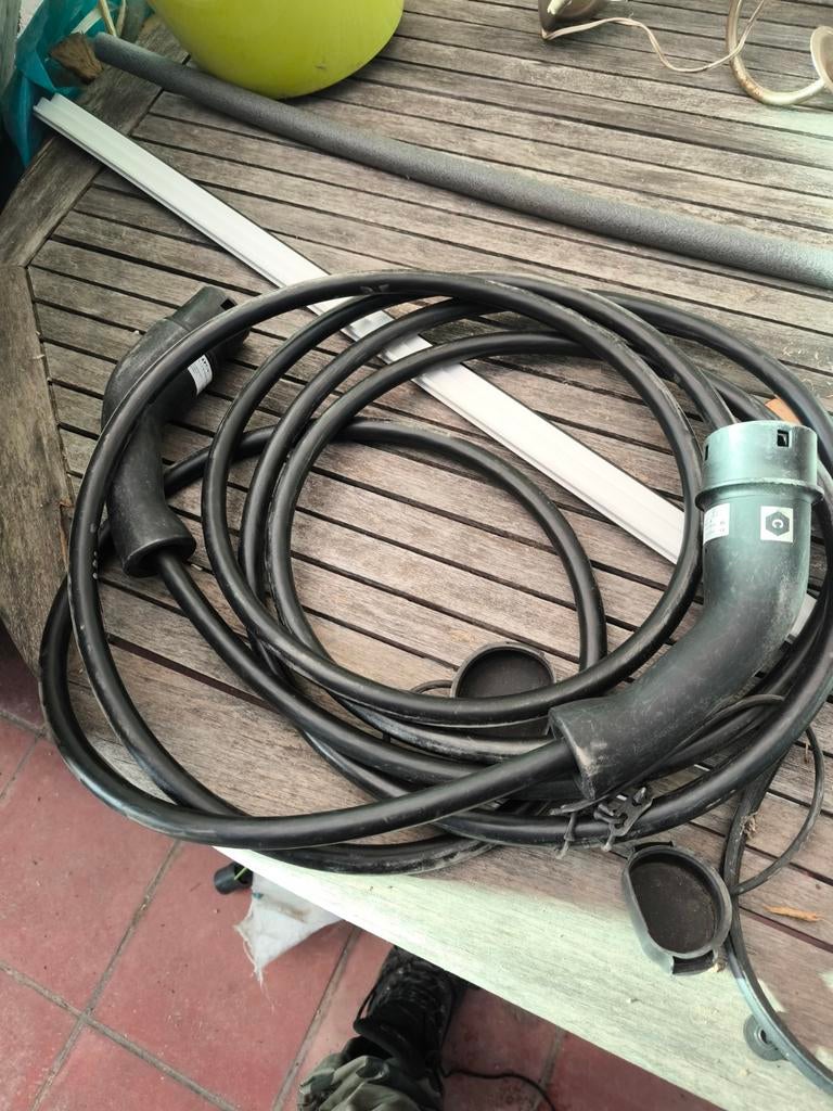 Câble de charge 32A/480V +5 m, Autos : Divers, Bornes de recharge, Enlèvement, Utilisé, Câble de charge