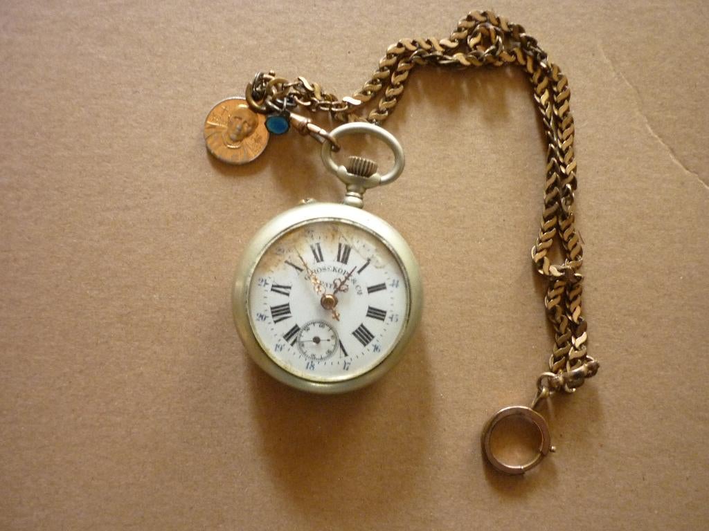 heel oud zakuurwerk ROSSKOPF, Antiek en Kunst, Verzenden