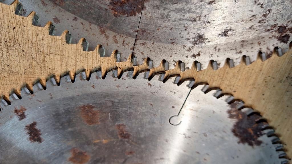 2 disques scie circulaire grain 24 D400xd25, Enlèvement, Scie circulaire