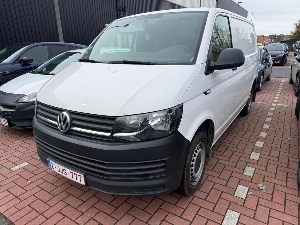 Vw transporter 2.0tdi automaat, Auto's, Stof, 4 cilinders, Volkswagen, Wit