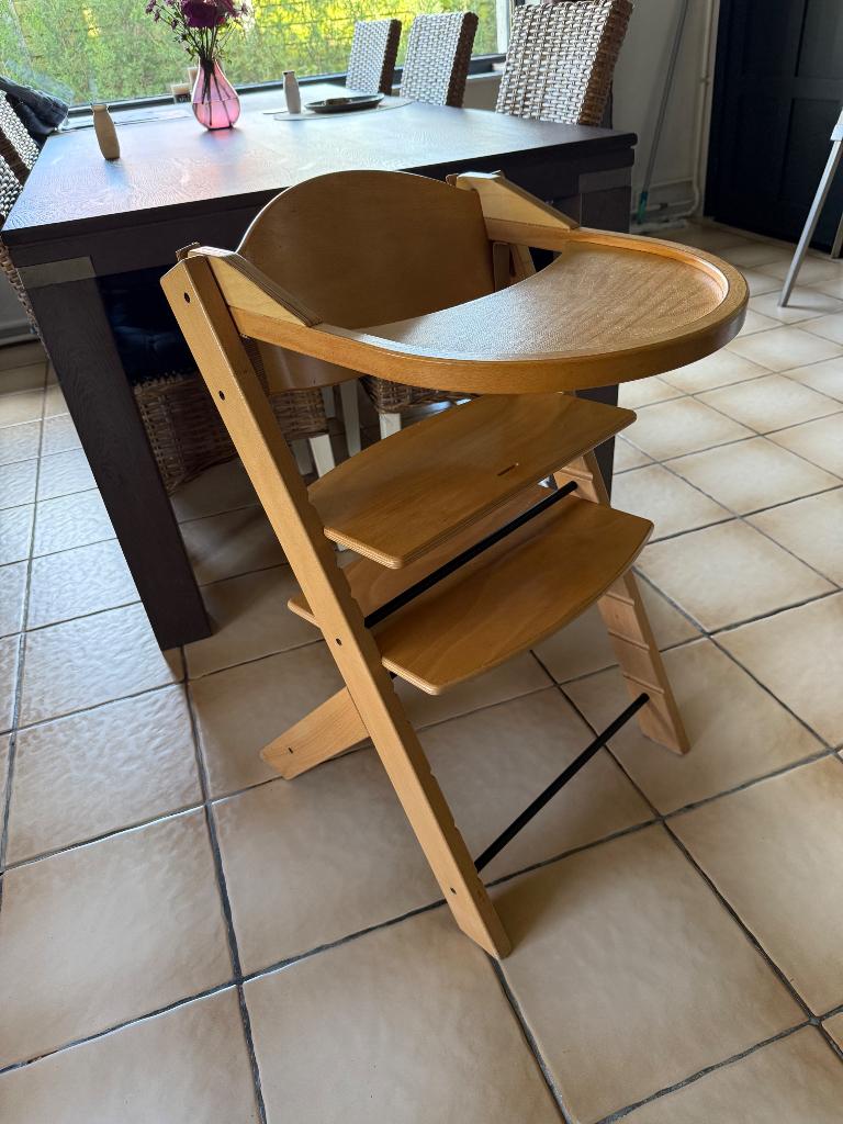 TRIPP TRAPP STOKKE kinderstoel meegroeistoel, Kinderen en Baby's, Kinderstoelen, Ophalen, Gebruikt, Meegroeistoel, Afneembaar eetblad