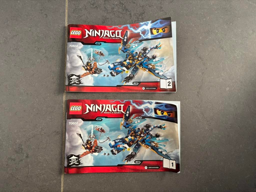 Lego ninjago 70602 jay’s draak, Enlèvement, Comme neuf, Ensemble complet, Lego