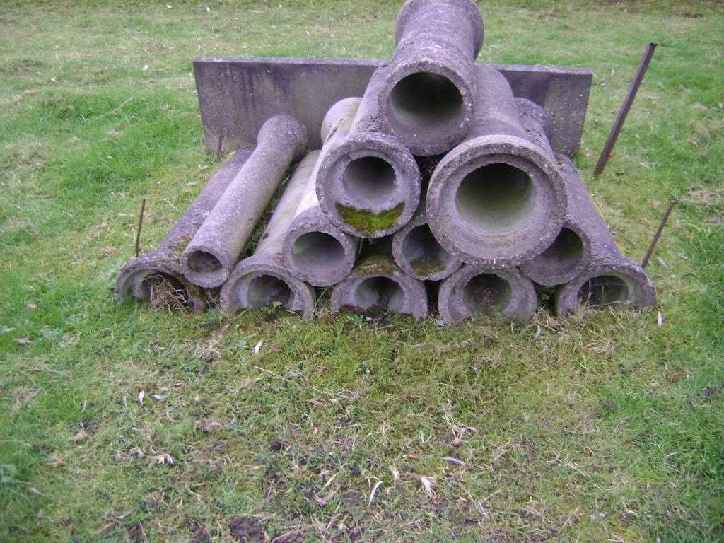 betonbuizen// gresbuizen (nieuw) diverse diameters, Doe-het-zelf en Bouw, Buizen en Afvoer, Nieuw, Overige materialen, Minder dan 2 meter