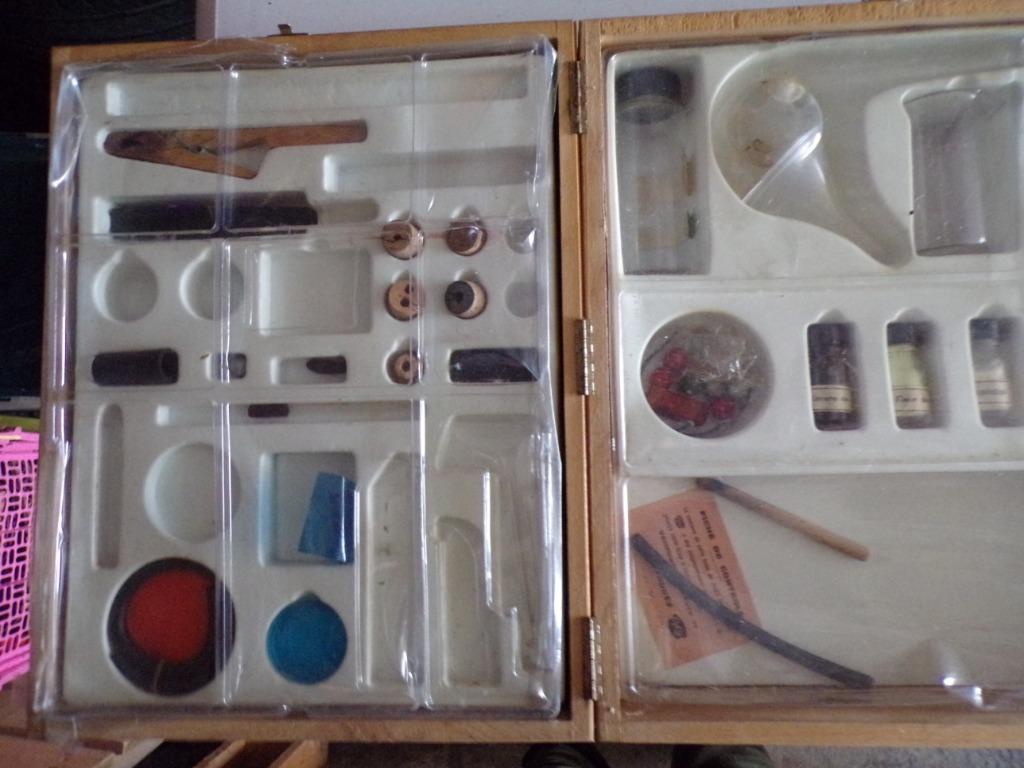 Kleine vintage apothekerskoffer, Antiek en Kunst, Ophalen