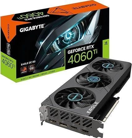 GIGABYTE GeForce RTX 4060 TI | 8GB | GRATIS LEVERING