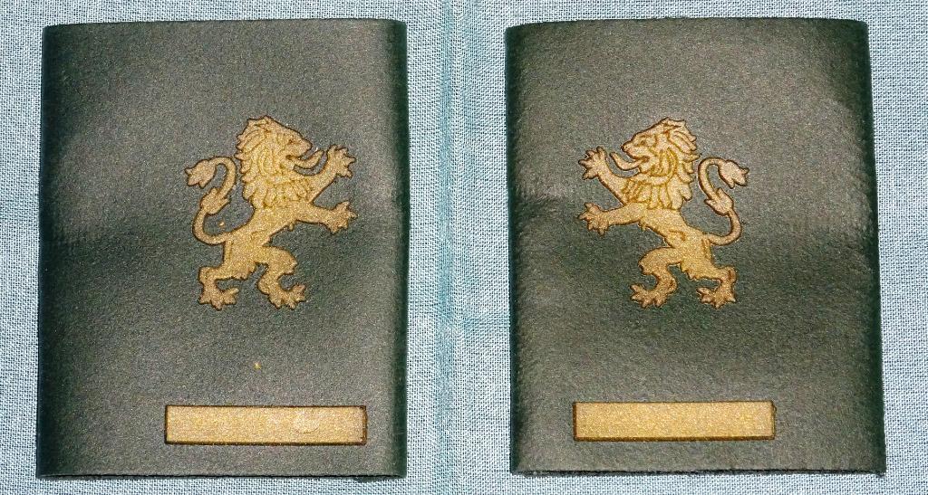 Passants de grade ABL Component Terre Post Militaire 3 sets, Collections, Objets militaires | Général, Envoi, Armée de terre, Emblème ou Badge