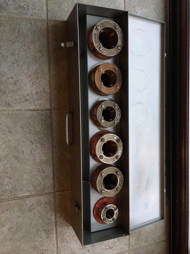 filières chauffage ridgid possible a la pièce, Utilisé