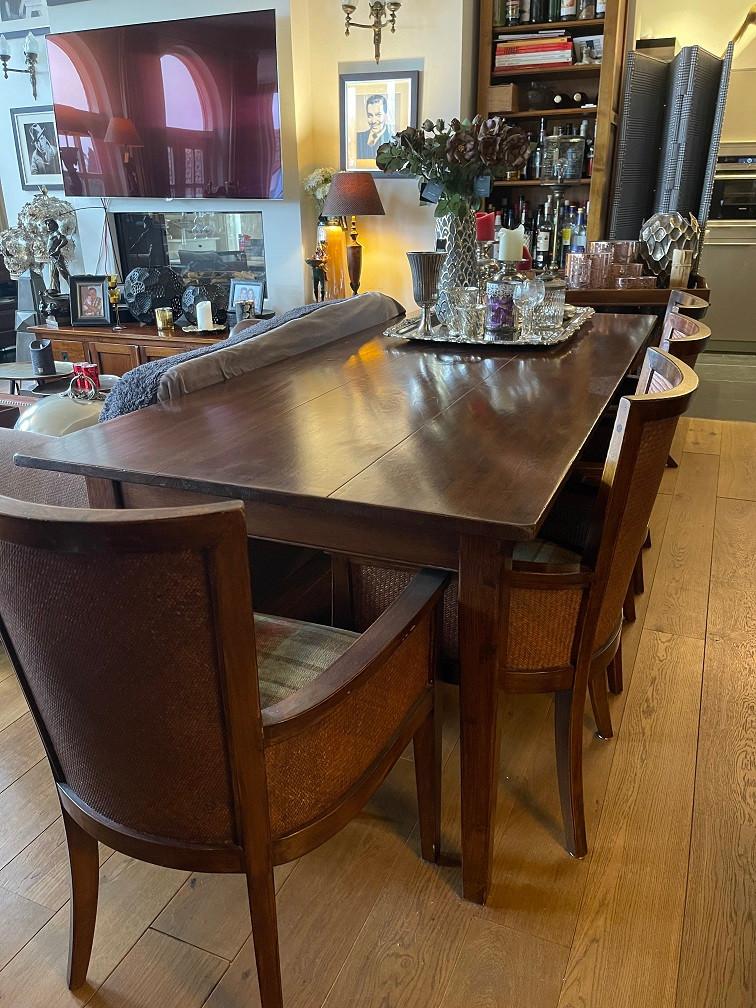 EIKEN Flamant TAFEL EETTAFEL EETKAMERTAFEL Eichholtz, Ophalen, Zo goed als nieuw