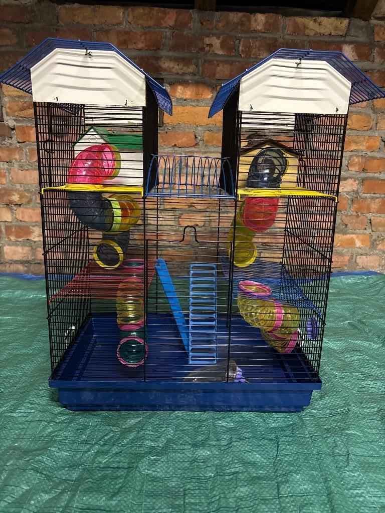 Cage grand format pour rongeur 47x31x60cm, Animaux & Accessoires, Autres accessoires pour animaux, Utilisé, Enlèvement