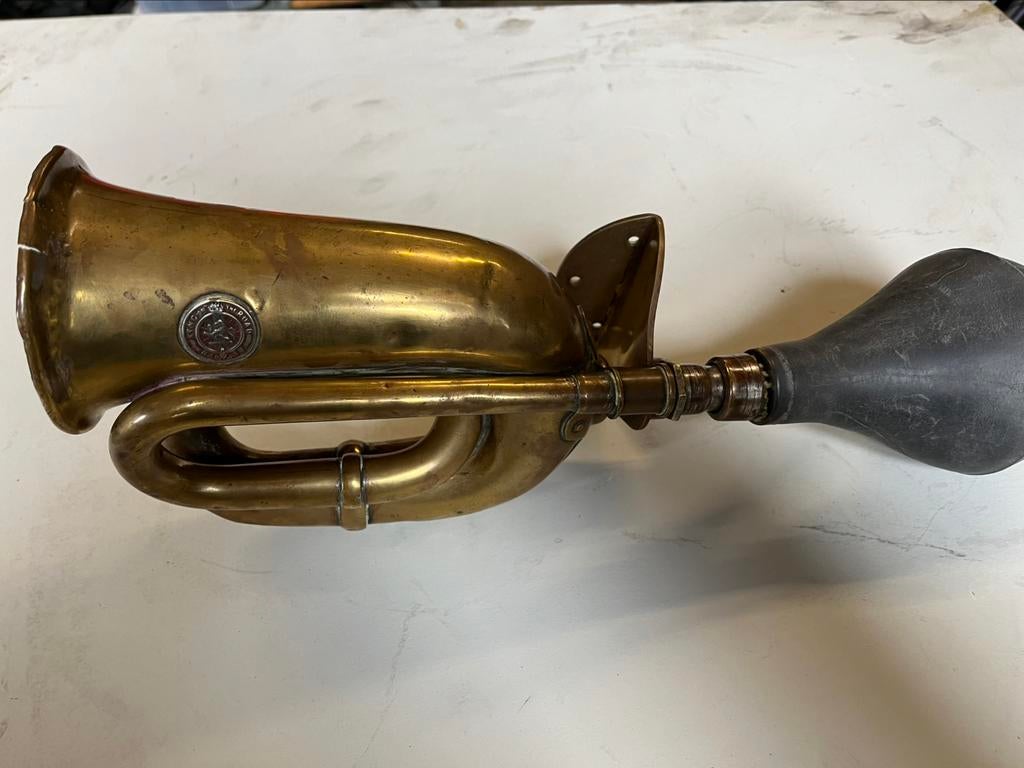 Antieke autotoeter, Ophalen of Verzenden, Gebruikt, Oldtimer onderdelen