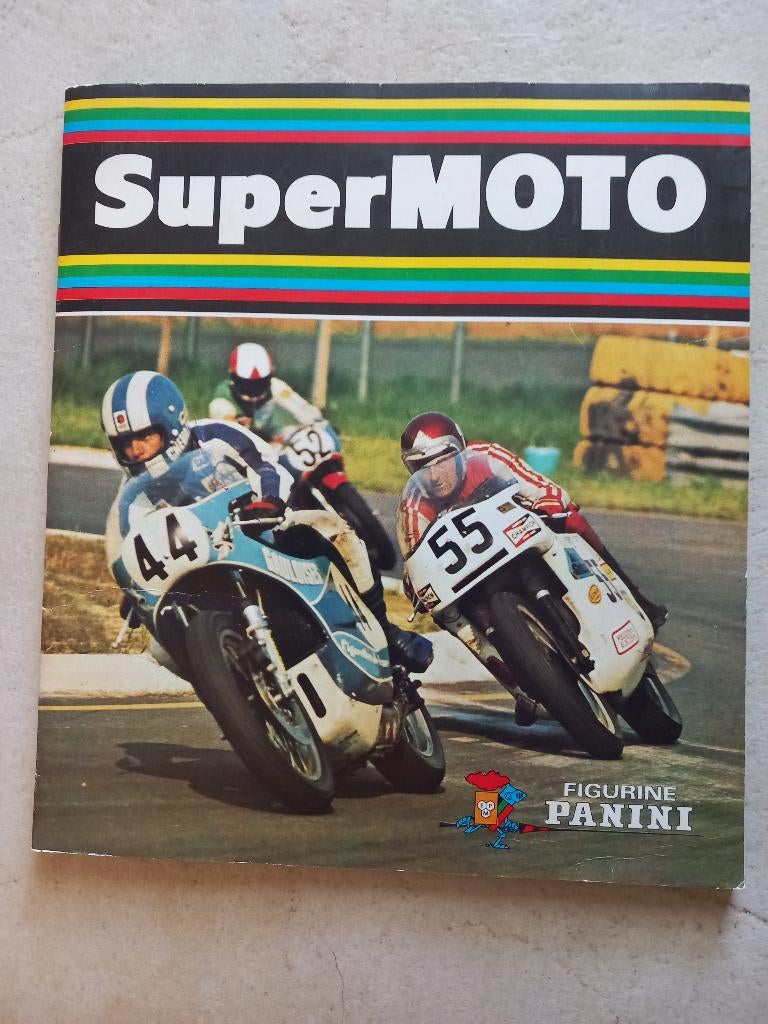 Panini Album Super Moto 1975, Enlèvement ou Envoi, Utilisé, Album d'images