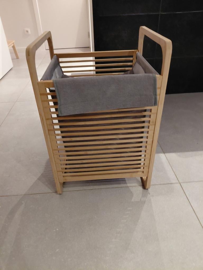 Panier à linge, Enlèvement, Utilisé, Gris, Autres types