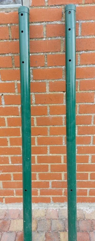 2 poteaux de clôture, Enlèvement, Utilisé, Moins de 180 cm, Poteaux