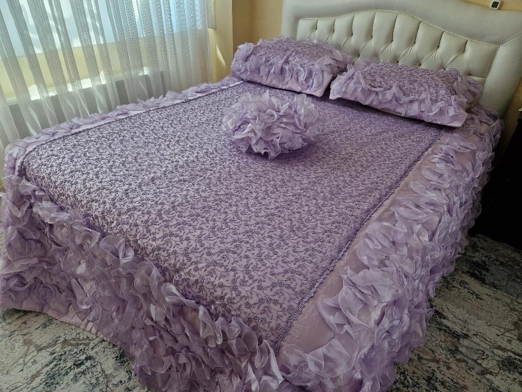 Couvre lit pour 2 personnes, Maison & Meubles, Chambre à coucher | Linge de lit, Comme neuf, Autres types, Deux personnes, Enlèvement