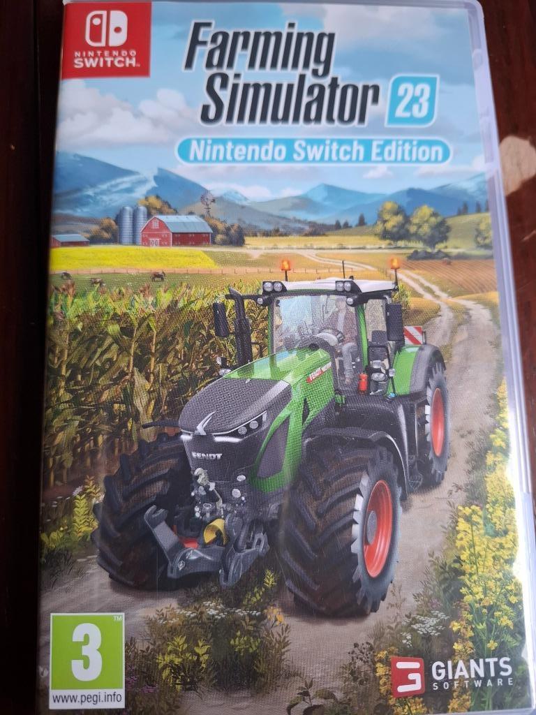 Farming Simulator 23 switch, Consoles de jeu & Jeux vidéo, Jeux | Nintendo Switch, Comme neuf, Simulation, 1 joueur, Enlèvement