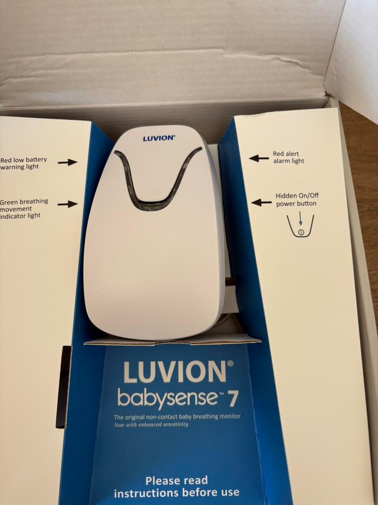 Luvion Babysense 7, Kinderen en Baby's, Babyfoons, Zo goed als nieuw, Ophalen of Verzenden