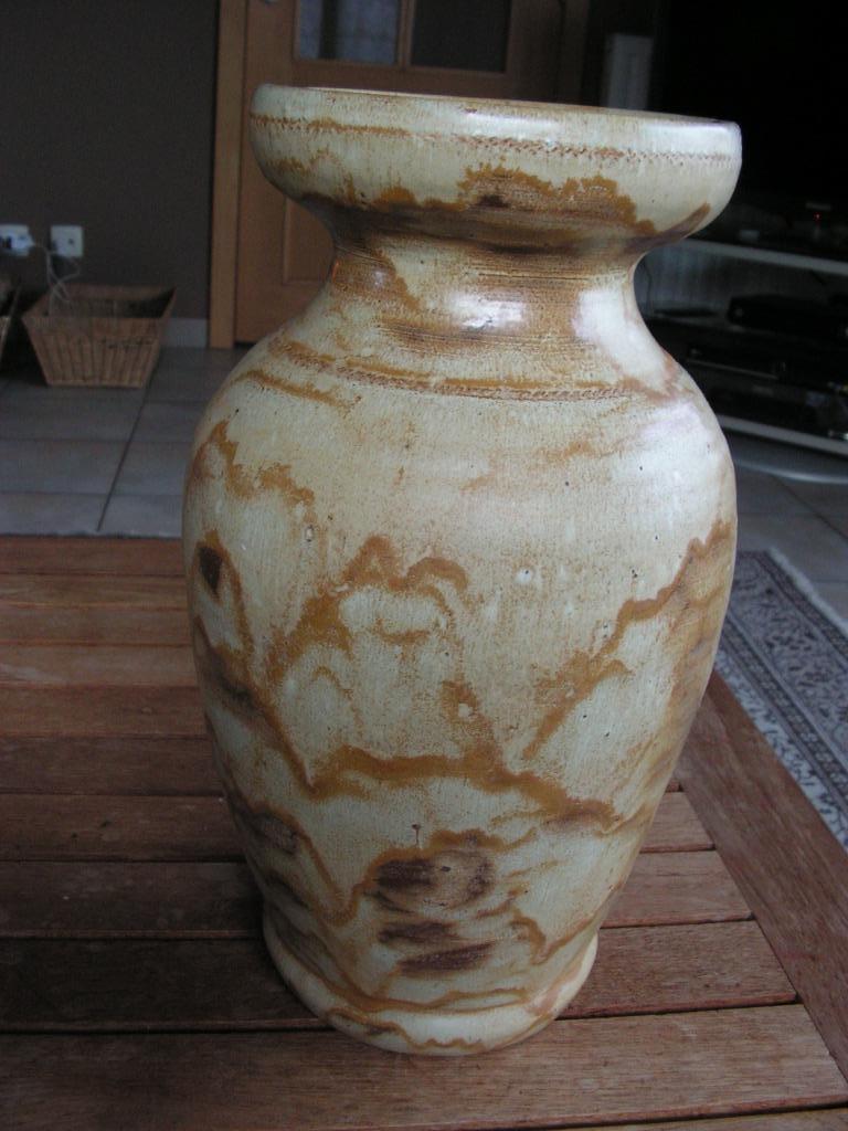 Grand vase (fabriqué à la main par Modeste Raes), Antiquités & Art, Enlèvement ou Envoi