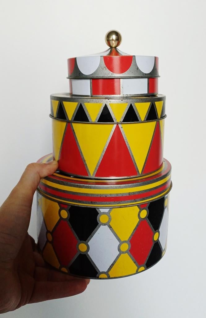 Blikkendozen set Alessi, Ophalen of Verzenden, Zo goed als nieuw