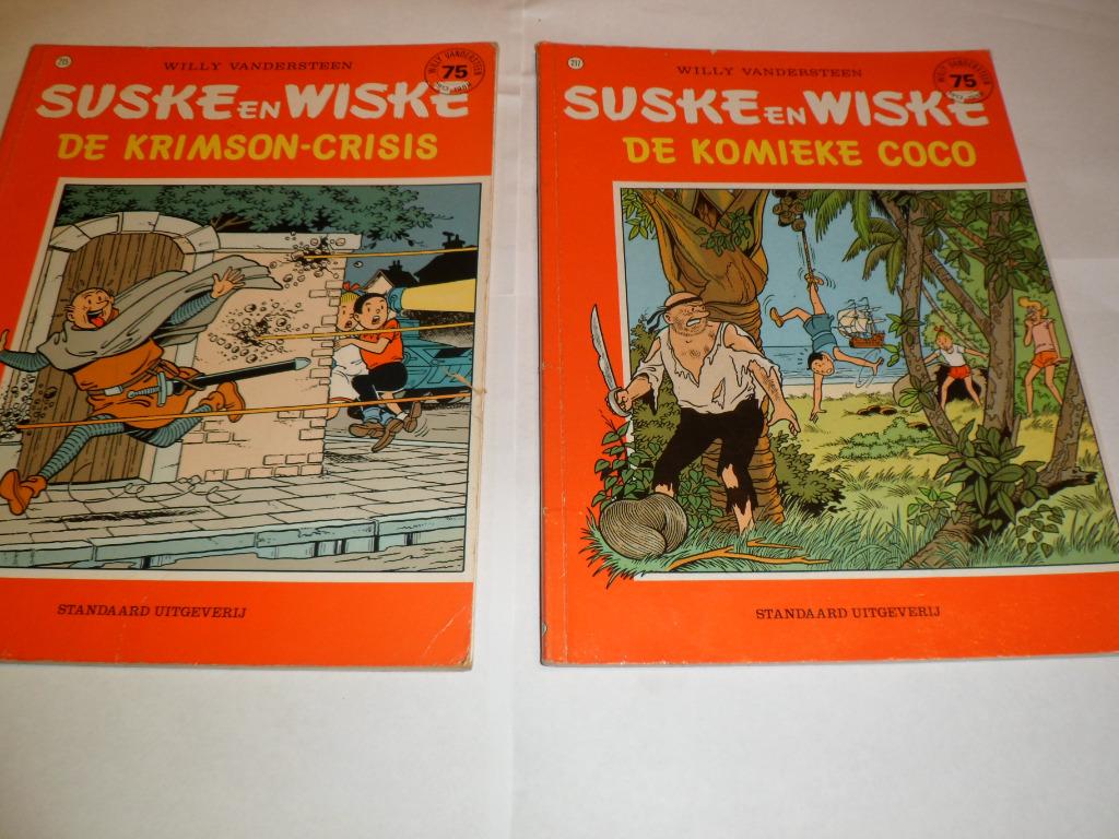 Suske en Wiske strips N215 & N217, in zeer goede staat, Boeken, Ophalen of Verzenden, Zo goed als nieuw