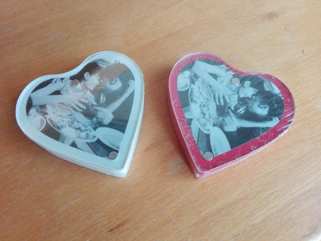 2 fotokaders fotolijst kader lijst hart, Ophalen of Verzenden, Nieuw