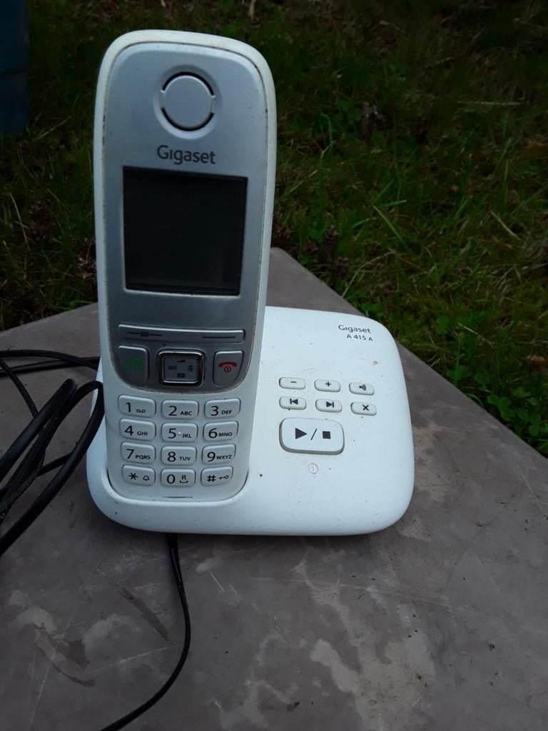 Gigaset a415a téléphone fixe sans fil avec répondeur, Télécoms, Enlèvement ou Envoi, Utilisé