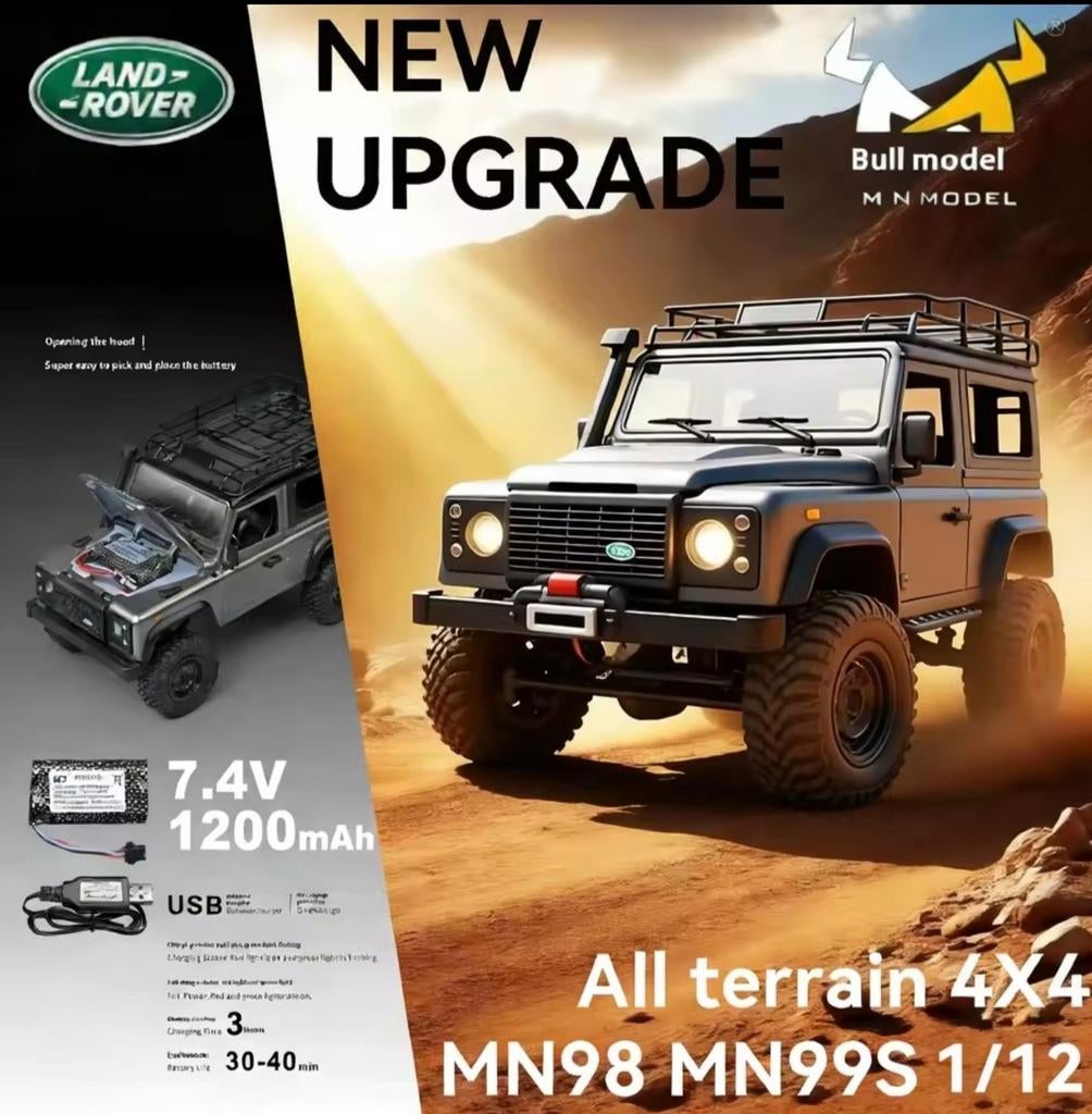 Jeep  LAND ROVER DEFENDER 1/12, Hobby & Loisirs créatifs, Modélisme | Radiocommandé & Téléguidé | Voitures, Enlèvement