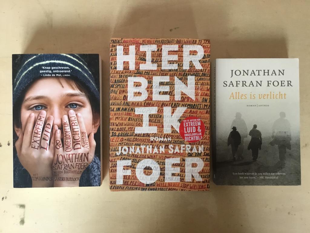Jonathan Safran Foer - 3 verschillende boeken, Enlèvement ou Envoi, Comme neuf