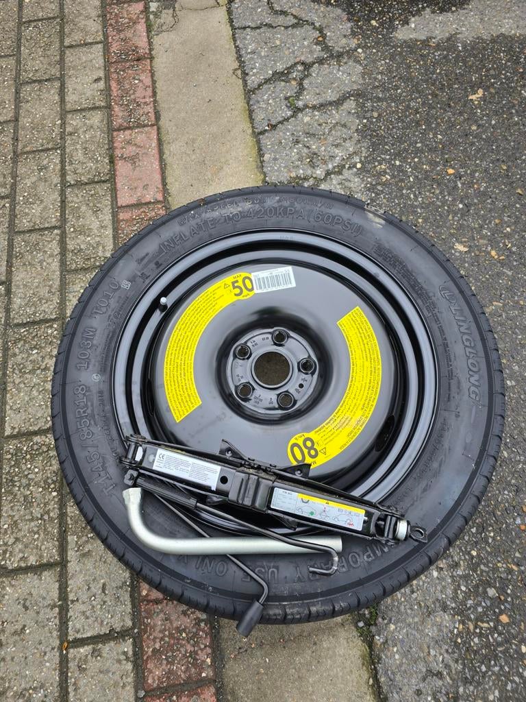 Roue de secours VW Tiguan, Seat