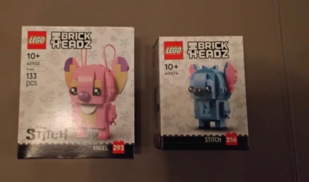 Lego - Angel & Stitch Brick Headz - nieuw, Ophalen of Verzenden, Nieuw, Complete set, Lego