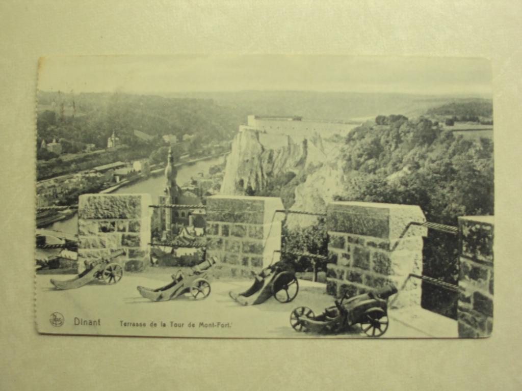 52326 - DINANT - TERRASSE DE LA TOUR DE MONT-FORT - 2 FOTO'S, Envoi
