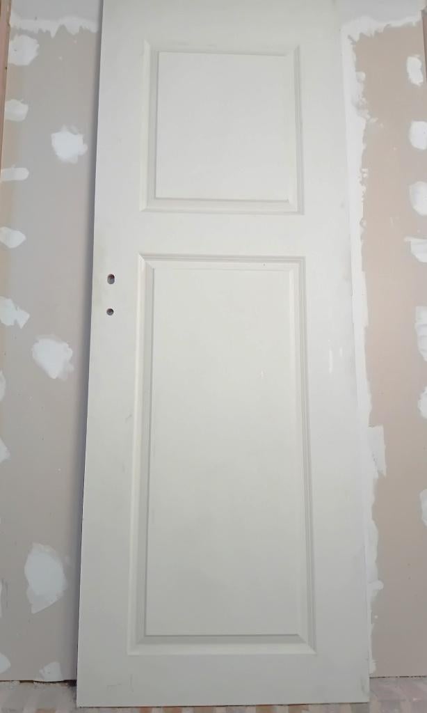 Portes intérieures et portes peintes, Enlèvement ou Envoi, Moins de 80 cm, Bois, 200 à 215 cm