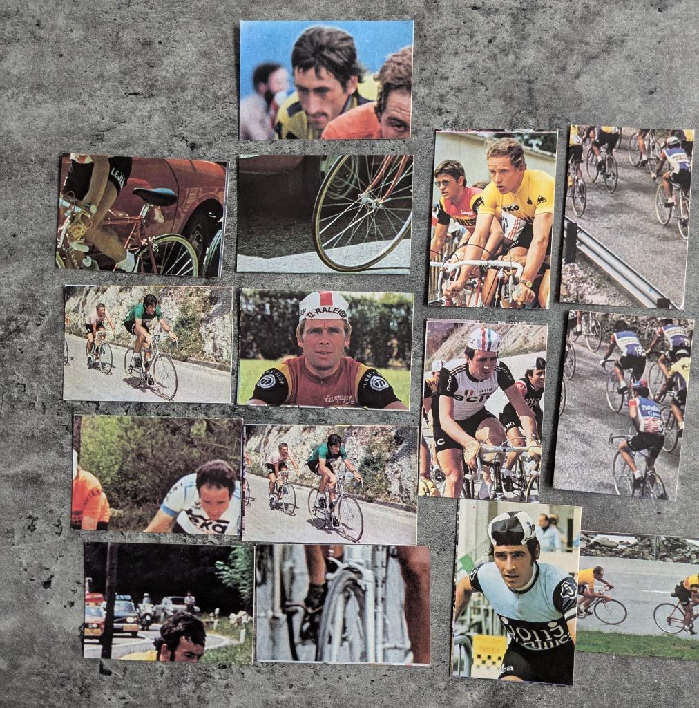 PANINI SPRINT 79 CYCLISTES ANNO 1979 15X AUTOCOLLANTS, Envoi, Comme neuf
