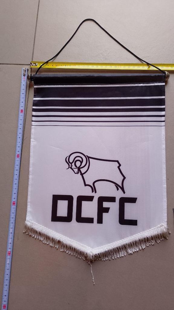 vaandel wimpel Derby County FC, Ophalen of Verzenden